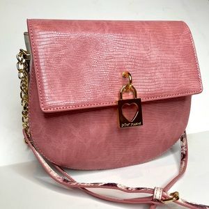 Betsey Johnson Crossbody Saddle Bag
